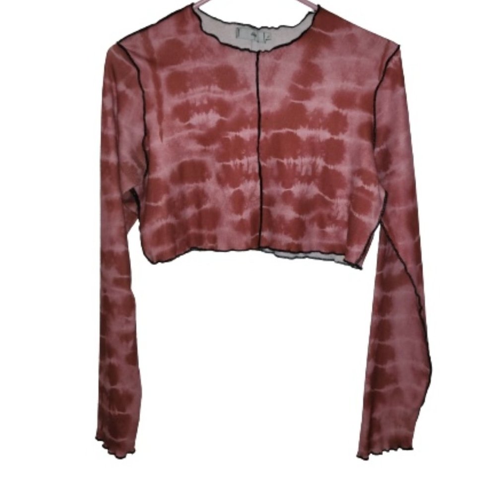 pink y2k style top